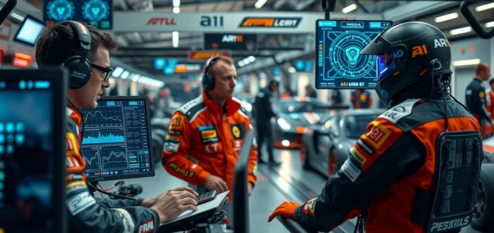 Impact de l'intelligence artificielle sur la stratégie des équipes de sports automobiles
