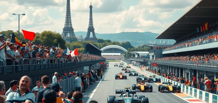 Une illustration de l'impact culturel du Grand Prix de France sur la Formule 1.