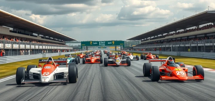 Illustration de l'impact d'Alain Prost sur les nouvelles générations de pilotes de F1.