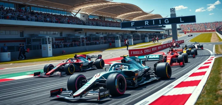 Innovations aerodynamiques en Formule 1 en 2025