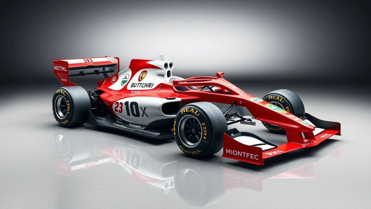 car de course de Jules Bianchi avec améliorations de sécurité