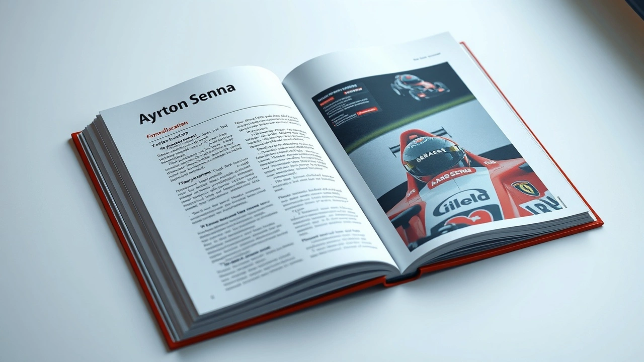 livres et matériaux de référence sur Ayrton Senna