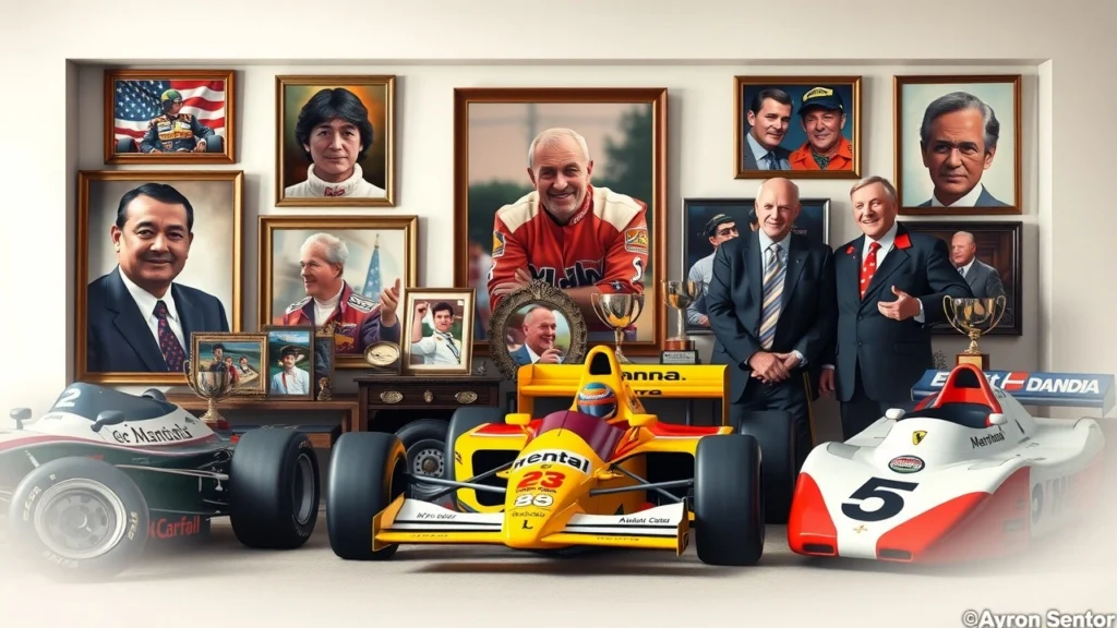 Les mentors d'Ayrton Senna, figures importantes de sa carrière en course.