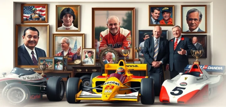 Les mentors d'Ayrton Senna, figures importantes de sa carrière en course.