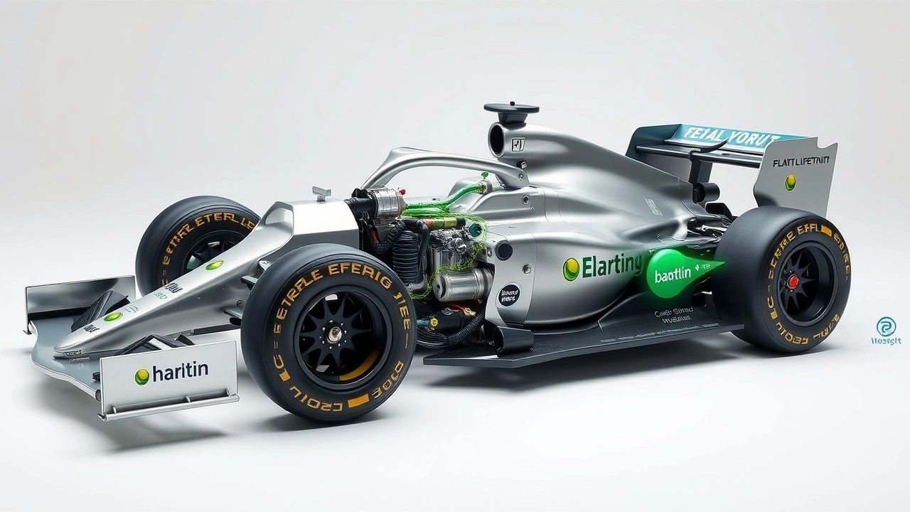 moteur hybride de Formule 1 avec technologie d efficiency energetique
