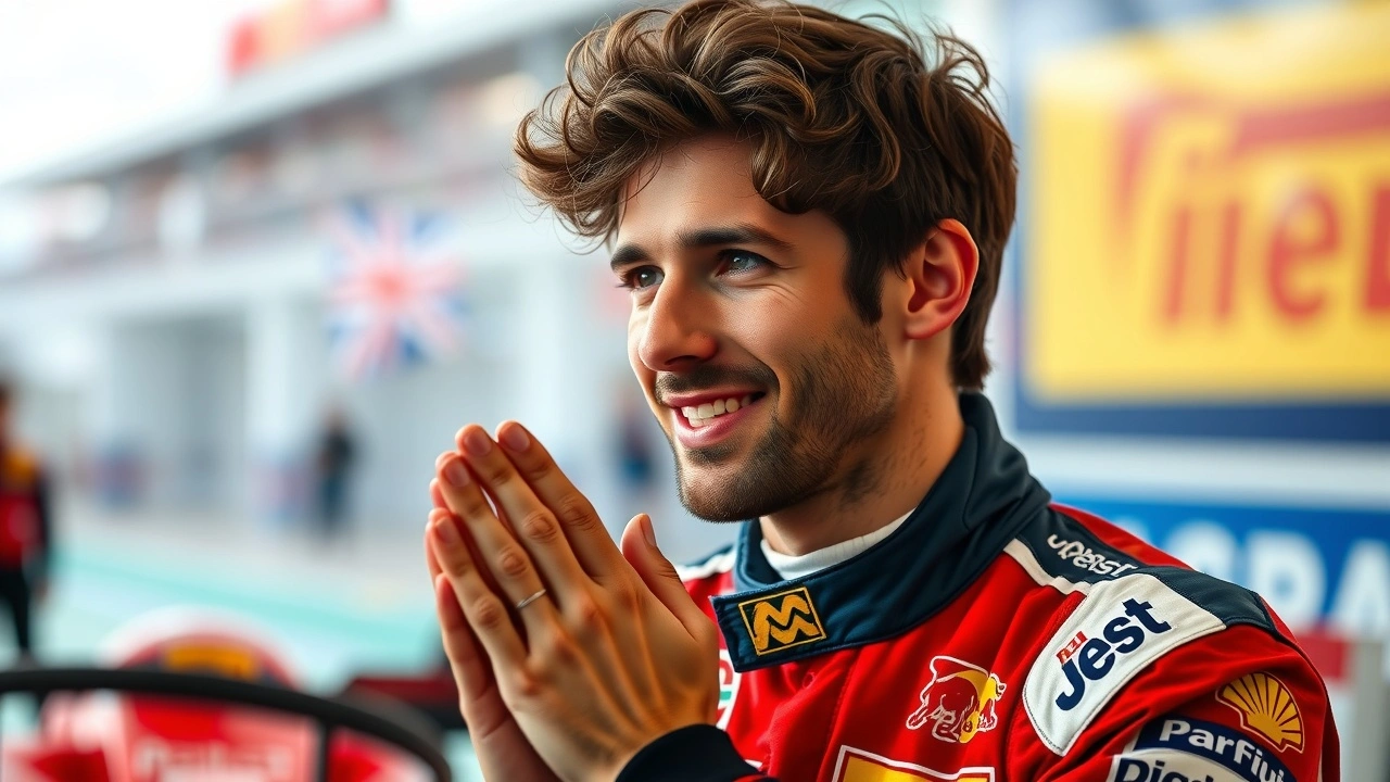 Nicolas Prost en milieu de sport automobile exprimant sa gratitude
