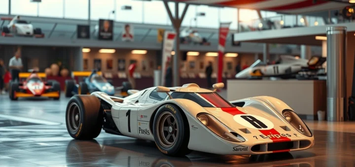 Une scène illustrant l'équilibre entre la tradition familiale et les innovations sur la piste de Nicolas Prost.