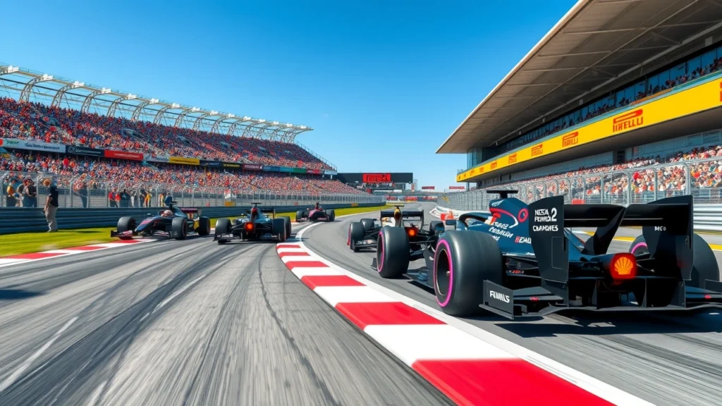 Illustration des nouvelles règles de sécurité en Formule 1 et leurs implications.