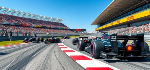 Illustration des nouvelles règles de sécurité en Formule 1 et leurs implications.