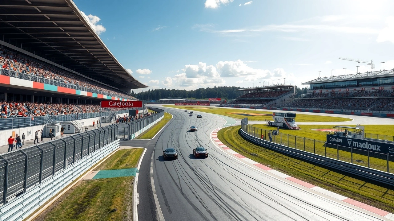 photographie de la piste de course d'Imola