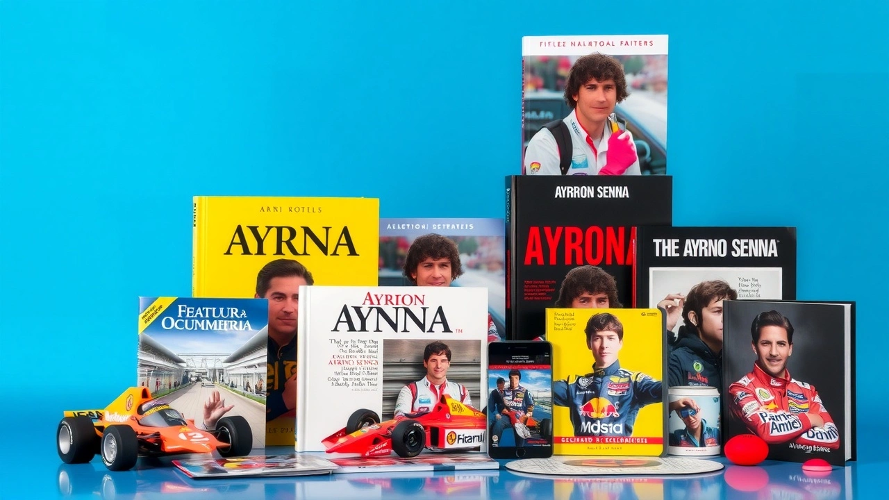 divers ressources sur Ayrton Senna en photo