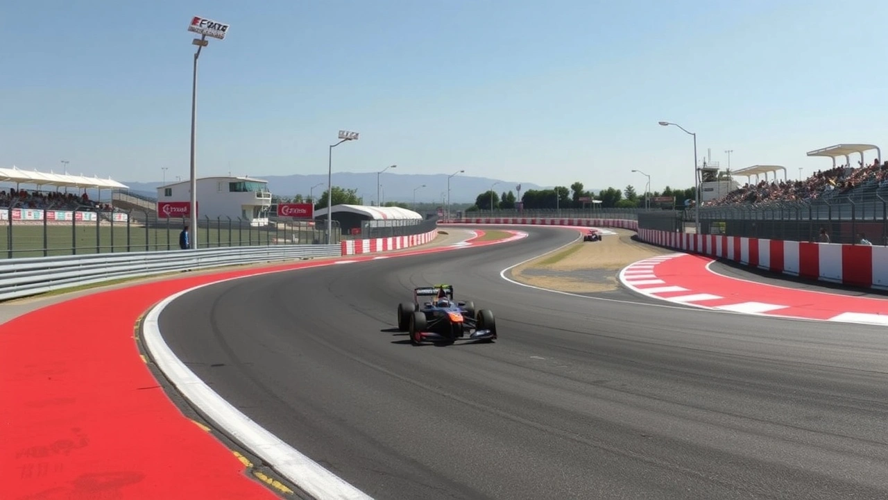 virages emblématiques du circuit de Portimao