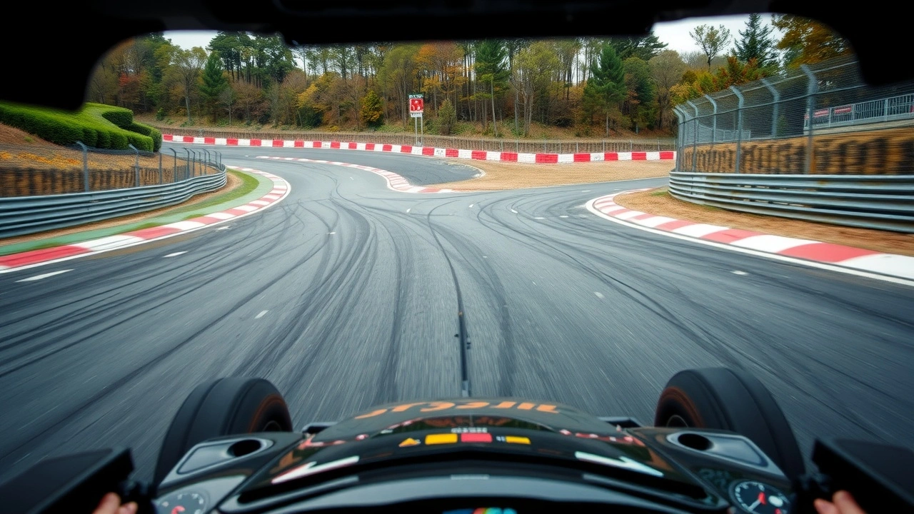 virages techniques du circuit de Suzuka