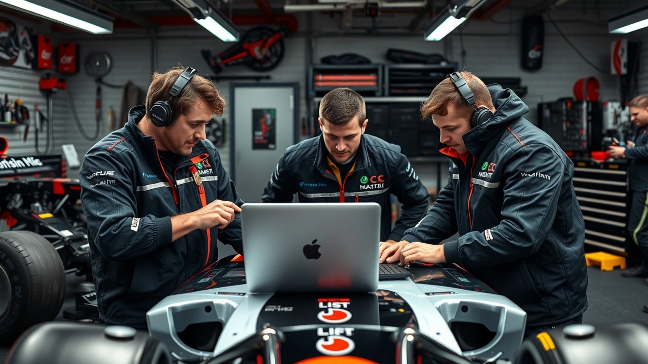 equipe dingenieurs analysant les donnees de performance