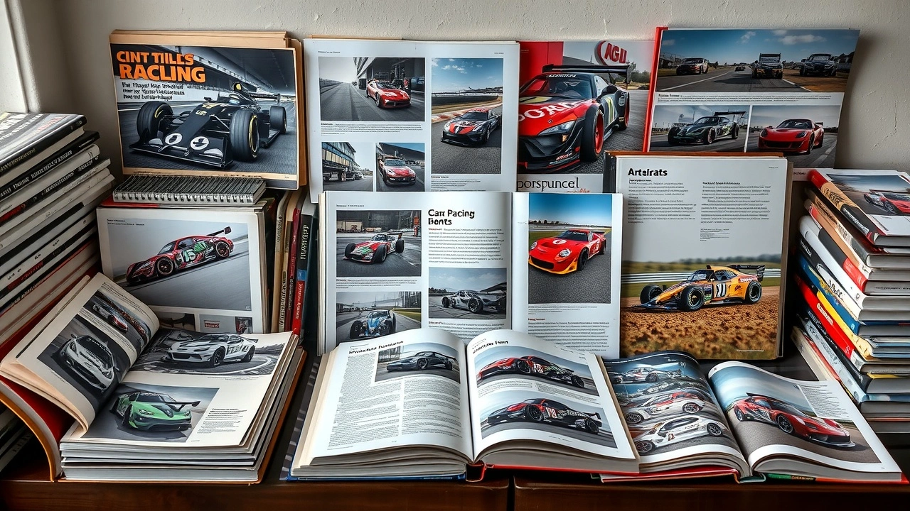 collection de références sur les sports automobiles