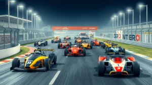 Une illustration montrant l'évolution des mesures de sécurité dans les sports automobiles.