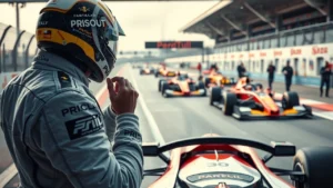 Une illustration de l'importance de la sécurité des pilotes en Formule 1 avec des innovations récentes.