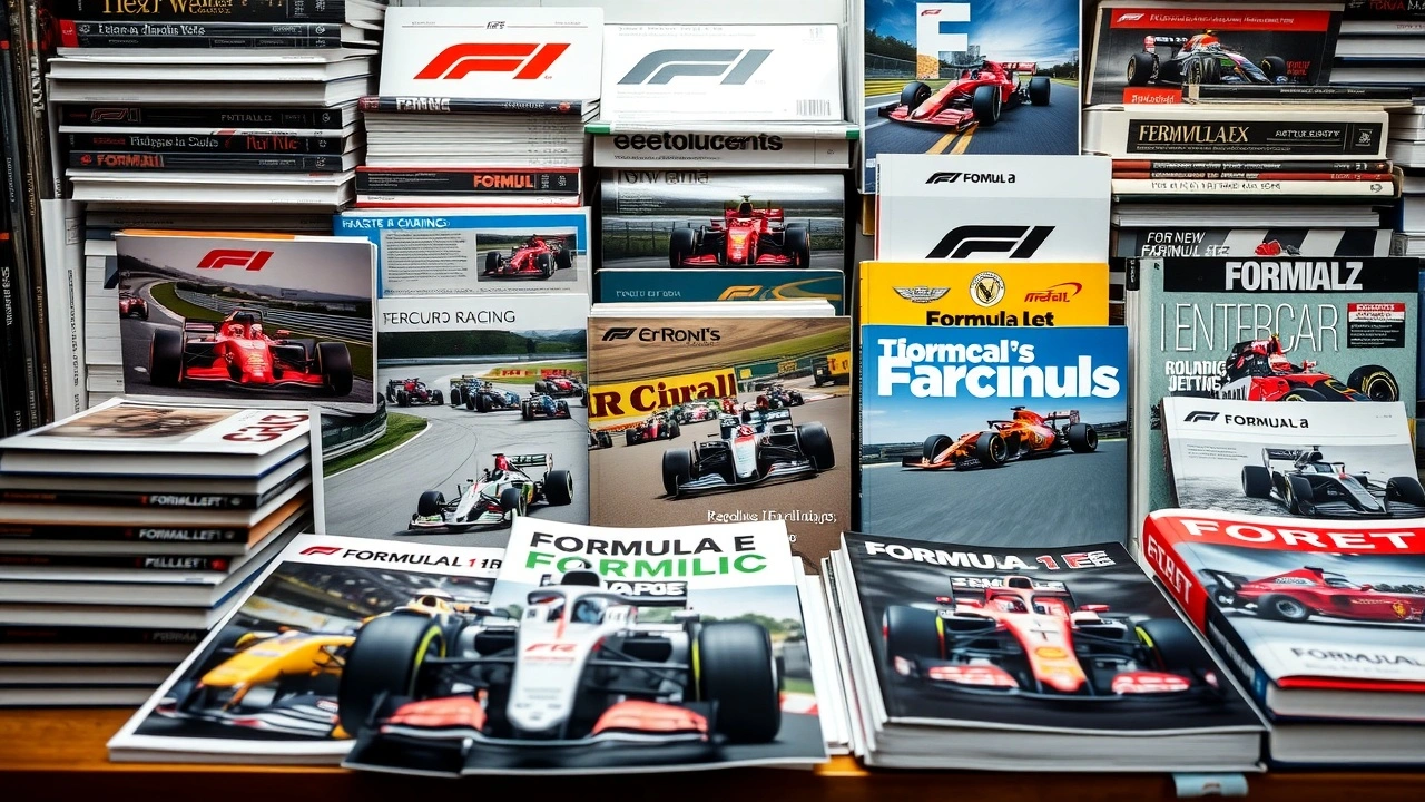 livres et articles sur la Formule E et la Formule 1