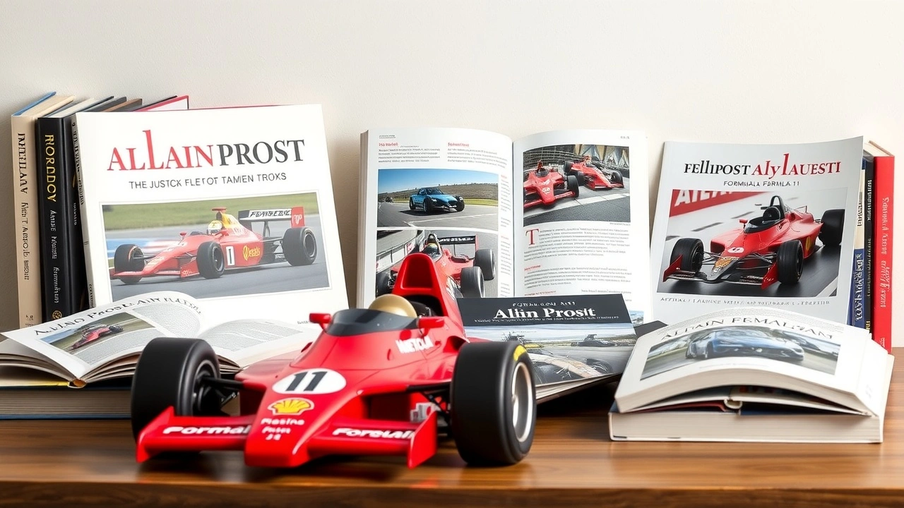 livres et ressources sur Alain Prost et la Formule 1