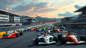 Une illustration des courses légendaires qui ont redéfini la Formule 1.