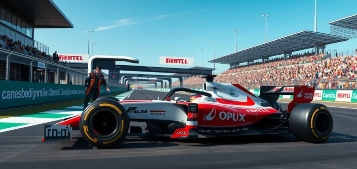 Une illustration photoréaliste de la sécurité en Formule 1, inspirée par Jules Bianchi.