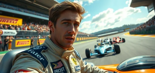 Nicolas Prost en pleine course, entre passion familiale et adrénaline.