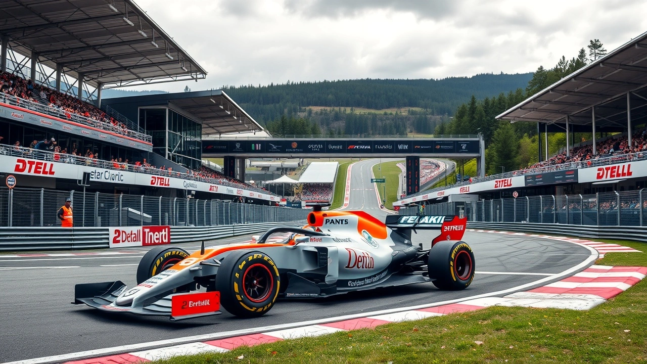 notes techniques sur Spa-Francorchamps en Formule 1