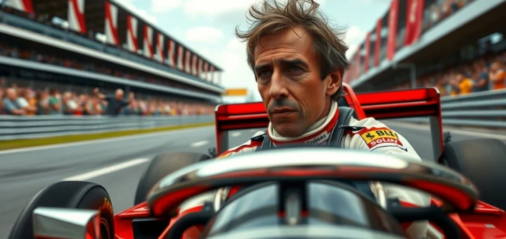 Alain Prost en Formule 1, illustrant ses rivalites marquantes