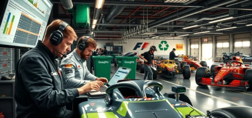 Défis environnementaux des équipes de Formule 1 aujourd'hui
