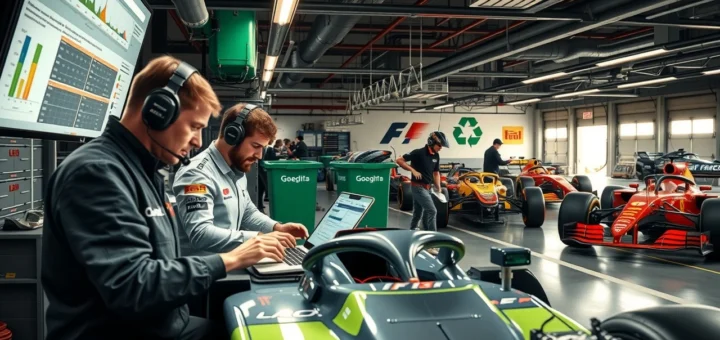 Défis environnementaux des équipes de Formule 1 aujourd'hui