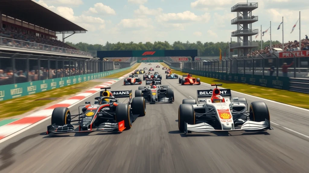 Une illustration des performances des écuries de Formule 1 et leur impact sur le championnat mondial.