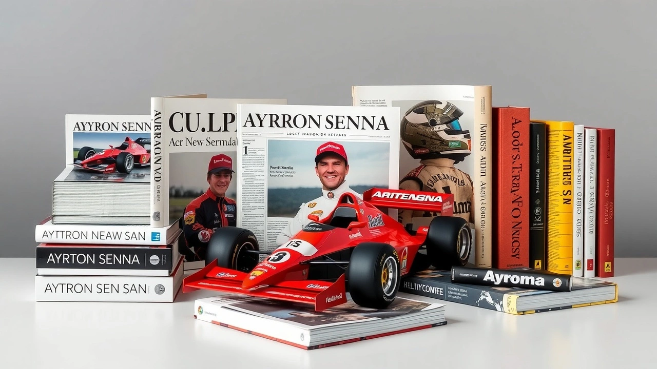 livres et articles sur Ayrton Senna