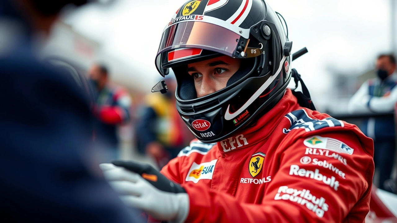 pilote de Formule 1 aidant dans une école
