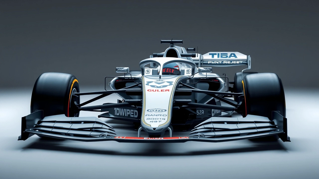 voiture de Formule 1 avec technologie avancée pour 2024