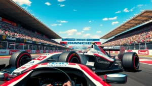 Hommage à Jules Bianchi, pionnier de la sécurité en F1, illustrant son parcours exceptionnel.