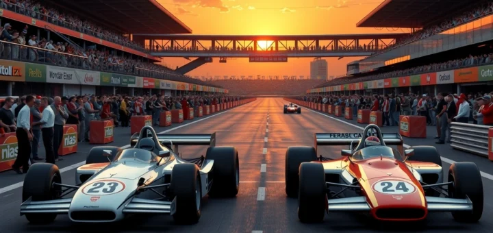 Les rivalités emblématiques de la Formule 1 en action.