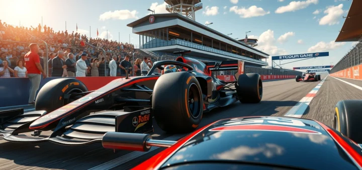 Illustration de l'importance de la sécurité en Formule 1 inspirée par Jules Bianchi.